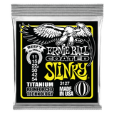 Ernie Ball Beefy Slinky Coated Titanium RPS Electric Guitar Strings 11-54 Gauge