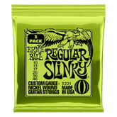 Ernie Ball Regular Slinky Nickel Wound Electric Guitar Strings 10-46 Gauge - 3 Pack