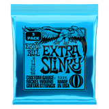 Ernie Ball Extra Slinky Nickel Wound Electric Guitar Strings 8-38 Gauge - 3 Pack