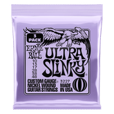 Ernie Ball Ultra Slinky Nickel Wound Electric Guitar Strings 10-48 Gauge - 3 Pack