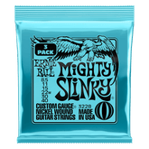 Ernie Ball Mighty Slinky Nickel Wound Electric Guitar Strings 8.5-40 Gauge - 3 Pack
