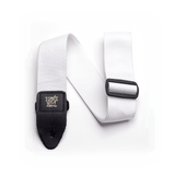 Ernie Ball Polypro Guitar Strap/Bass Strap - White