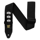Ernie Ball Polypro Pickholder Guitar Strap/Bass Strap - Black