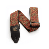 Ernie Ball Crimson Paisley Jacquard Guitar Strap