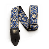 Ernie Ball Tribal Jacquard Guitar Strap in Blue