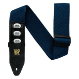 Ernie Ball Navy Pickholder Polypro Guitar Strap
