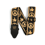 Ernie Ball Peace Love Dove Jacquard Guitar Strap