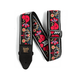 Ernie Ball Redbird Rising Jacquard Guitar Strap