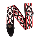 Ernie Ball Ristra Red Jacquard Guitar Strap