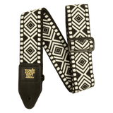 Ernie Ball White Savannah Jacquard Guitar Strap