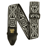 Ernie Ball Black Heart Jacquard Guitar Strap