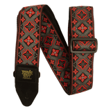 Ernie Ball Red King Jacquard Guitar Strap