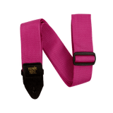 Ernie Ball Raspberry Polypro Guitar Strap