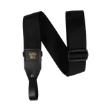 Ernie Ball Black Polypro Acoustic Guitar Strap