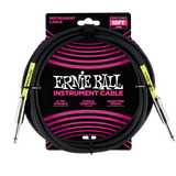 Ernie Ball 10ft Straight/Straight Instrument Cable, Black