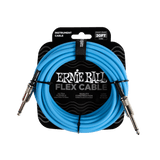 Ernie Ball Flex Instrument Cable Straight/Straight 20ft - Blue