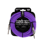 Ernie Ball Flex Instrument Cable Straight/Straight 20ft - Purple