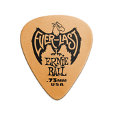 Ernie Ball 0.73 mm Everlast Picks 12 Pack, Orange