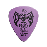 Ernie Ball 1.0 mm Everlast Picks 12 Pack, Purple
