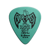 Ernie Ball 2.0 mm Everlast Picks 12 Pack in Teal