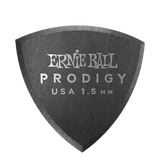Ernie Ball 1.5 mm Shield Prodigy Picks 6 Pack in Black