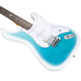 Mooer MSC41 Pro Electric Guitar in Dreamy Blue