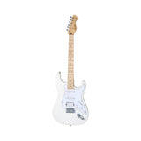 Mooer MCS11 Pro Electric Guitar in Polar White