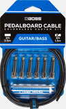 BOSS BCK-6 Pedalboard Cable Kit 6 6 connectors / 6ft cable