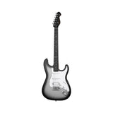 Mooer MSC12 Pro Electric Guitar in Iron Silverburst