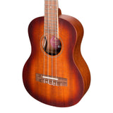 Martinez Southern Belle 6 Series Tenor Ukulele - Solid Mahogany Top Electric with Hard Case (Sunburst)