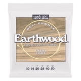 Ernie Ball Extra Light Earthwood Bell Bronze Acoustic Guitar Strings 10-50 Gauge