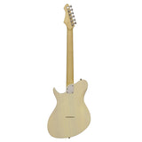 Aria J Series J-2 Electric Guitar in See-Thru Vintage White