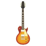 Aria PE-350STD Series Electric Guitar in Aged Cherry Sunburst