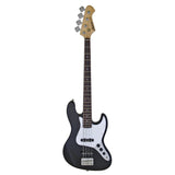 Aria STB-JB Series Electric Bass Guitar in Black