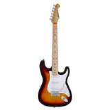 Aria STG-003M Series Electric Guitar in 3-Tone Sunburst