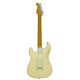 Aria STG-62 Modern Classics Series Electric Guitar in Vintage White