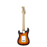 Aria STG-MINI Series 3/4 Size Electric Guitar in 3-Tone Sunburst