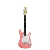 Aria STG-MINI Series 3/4 Size Electric Guitar in Kawaii Pink