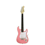 Aria STG-MINI Series 3/4 Size Electric Guitar in Kawaii Pink