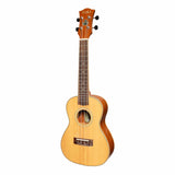 Tiki '6 Series' Spruce Solid Top Electric Concert Ukulele with Hard Case (Natural Satin)-TSC-6P-NST