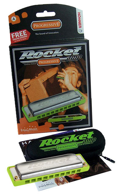 Hohner Progressive Series Rocket Amp Harmonica in the Key of E