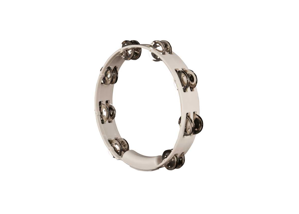 Rhythm Tech 10" Tambourine in White