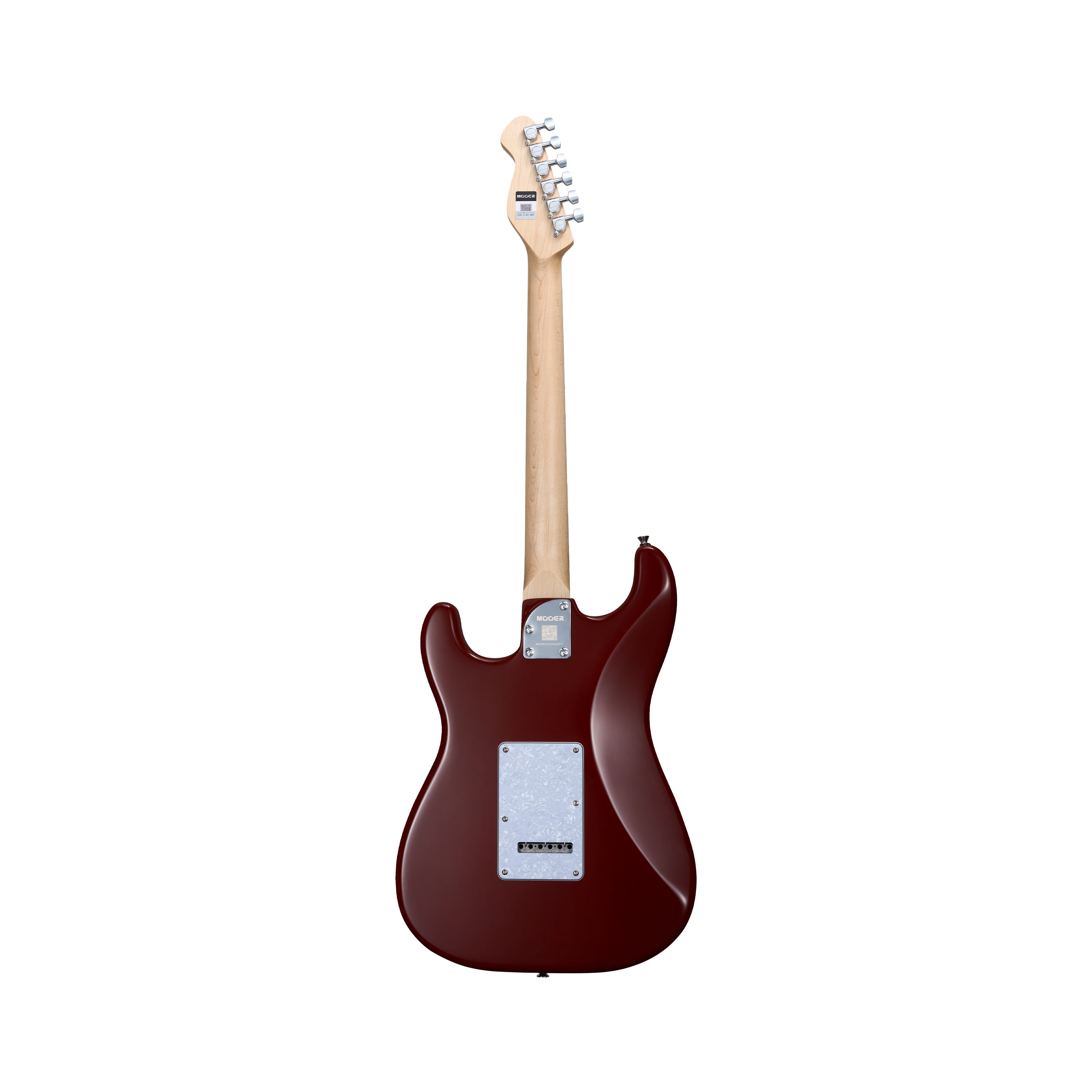 Mooer MSC30 Pro Electric Guitar in Sunset Red