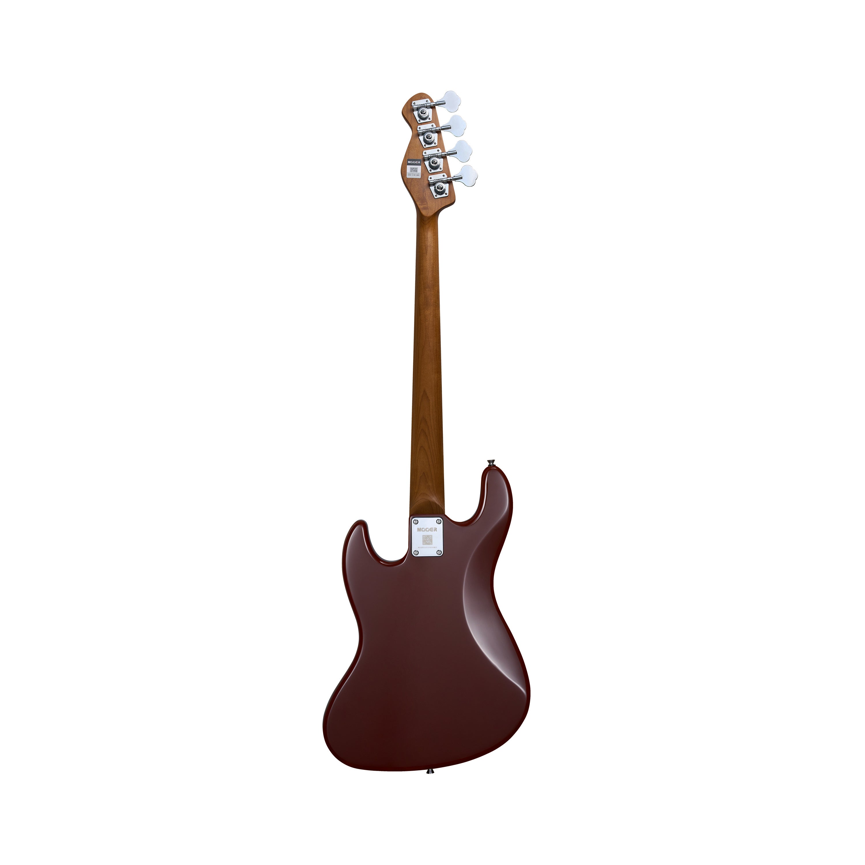 Mooer MBJ420 Bass Guitar in Red Burst with Gigbag