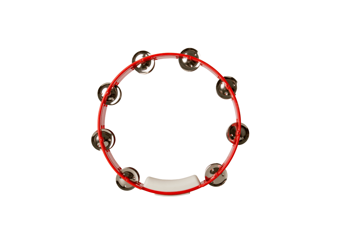 Rhythm Tech 10" Tambourine in Red