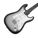 Mooer MSC12 Pro Electric Guitar in Iron Silverburst