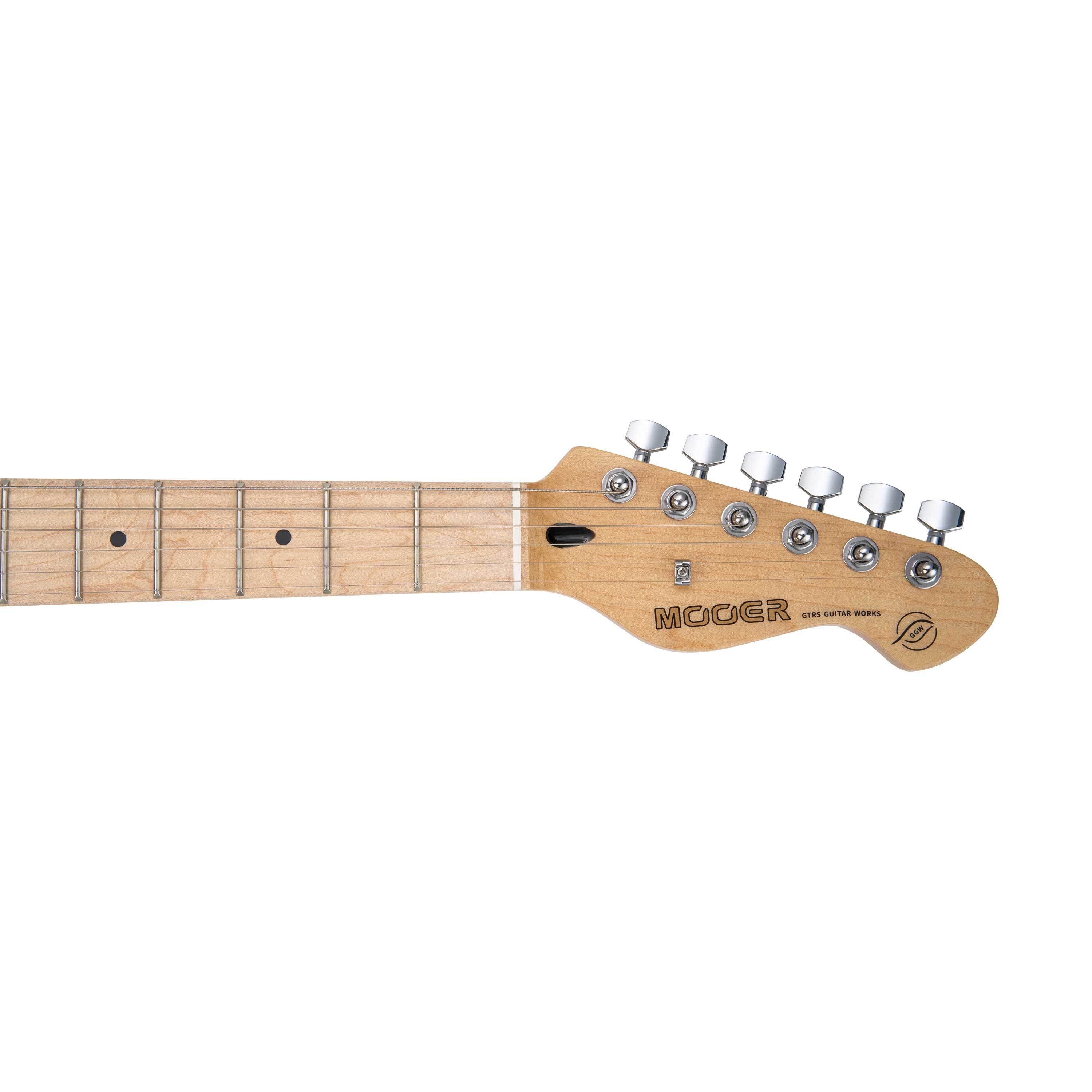 Mooer MCS11 Pro Electric Guitar in Polar White