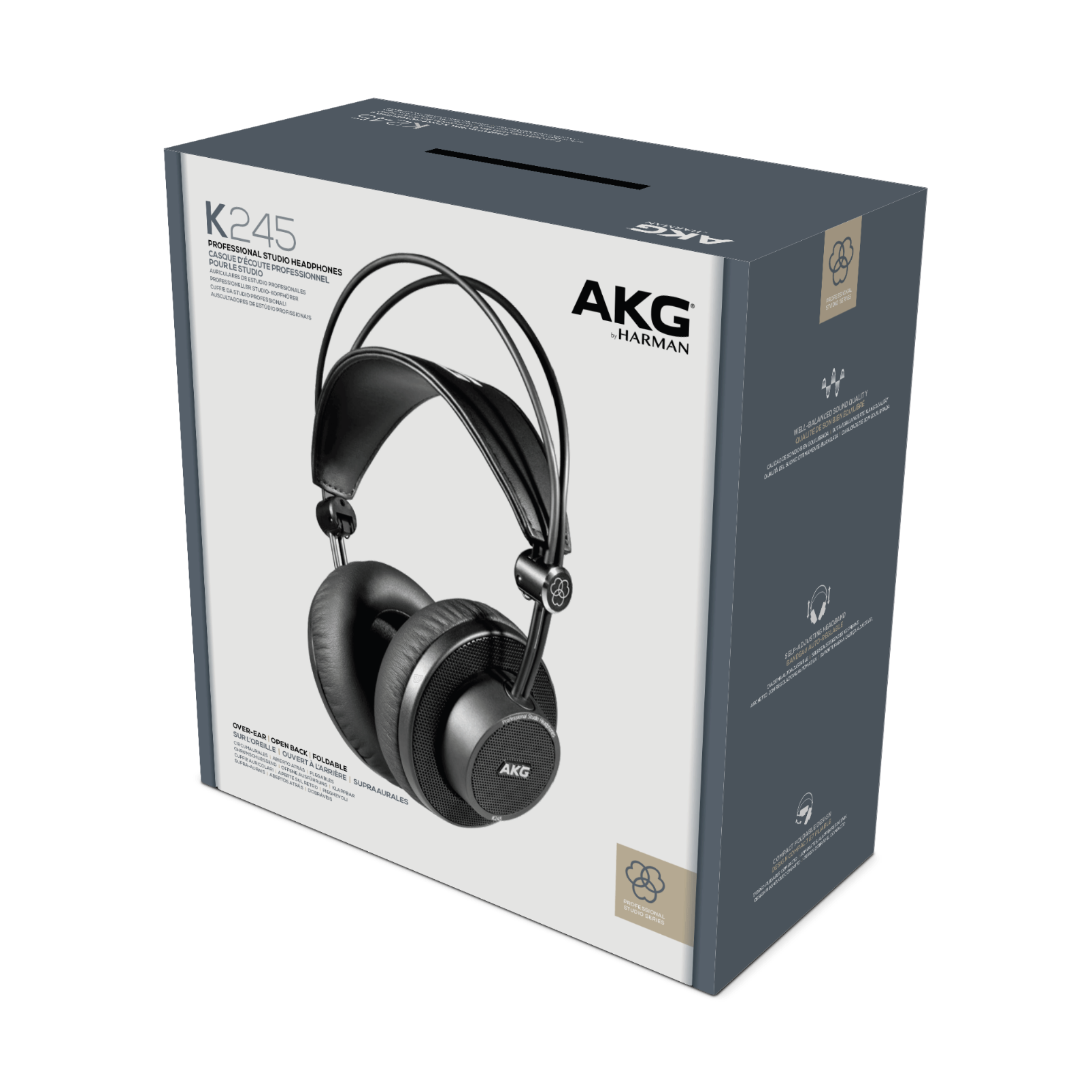AKG K245 Foldable Open Back Headphones