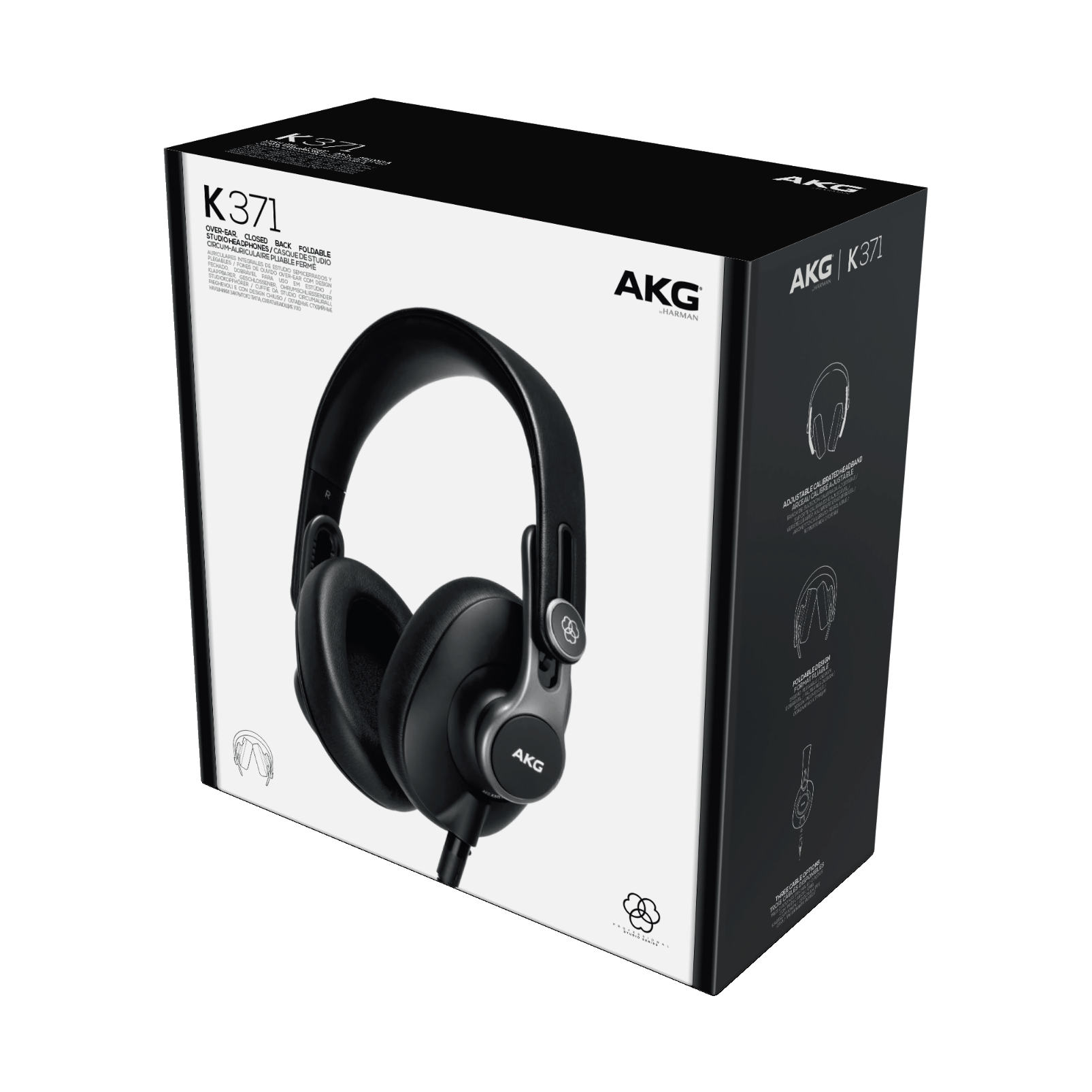 AKG K371 Closed Back Headphones