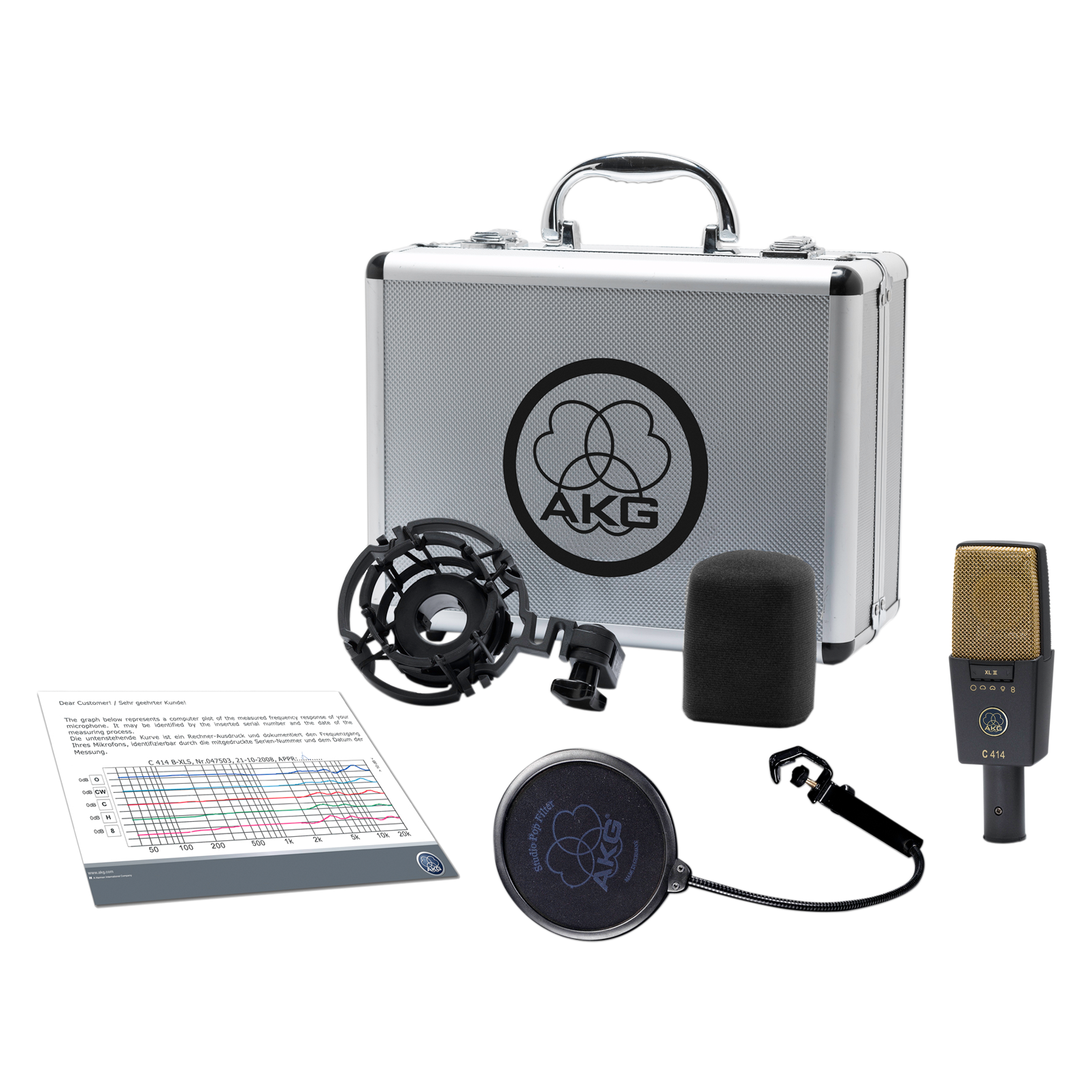 AKG C414 XLII Multipattern Condenser Microphone